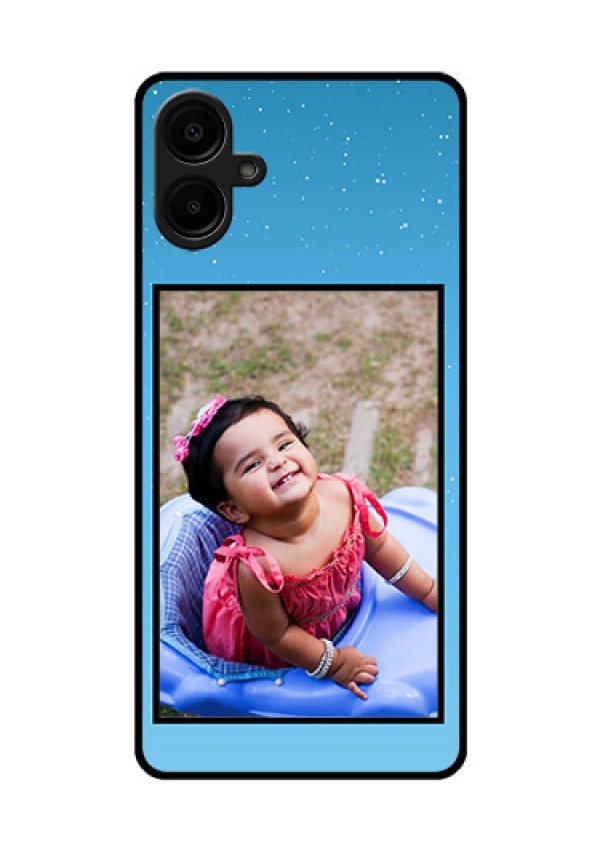 Samsung Galaxy A06 Custom Glass Phone CaseWave Pattern Colorful Design