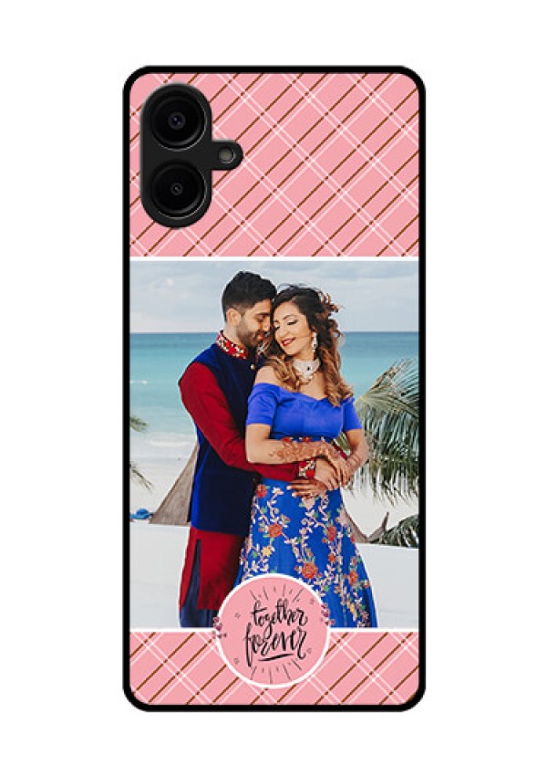 Samsung Galaxy A06 Custom Glass Phone CaseTogether Forever Design