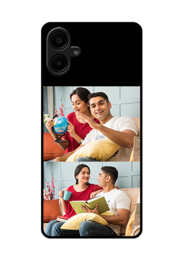 Samsung Galaxy A06 Custom Glass Phone Case2 Images Design