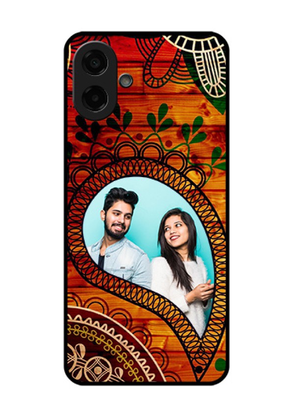 Samsung Galaxy A07 Custom Glass Phone Case - Abstract Colorful Design