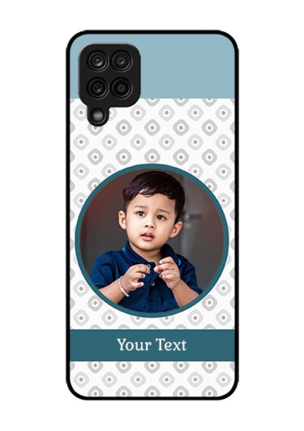 Galaxy A12 Personalized Glass Phone Case - Premium Cover Design