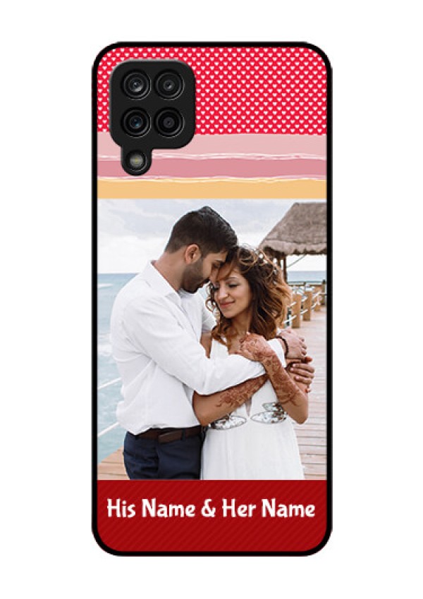 Galaxy A12 Custom Glass Mobile Case - Premium Case Design