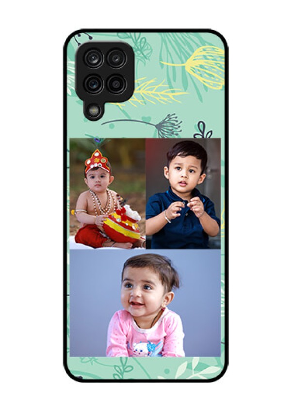 Galaxy A12 Photo Printing on Glass Case - Forever Family Design 