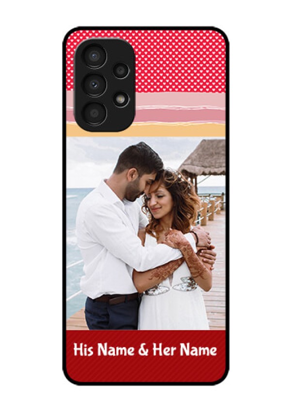 Galaxy A13 Custom Glass Mobile Case - Premium Case Design