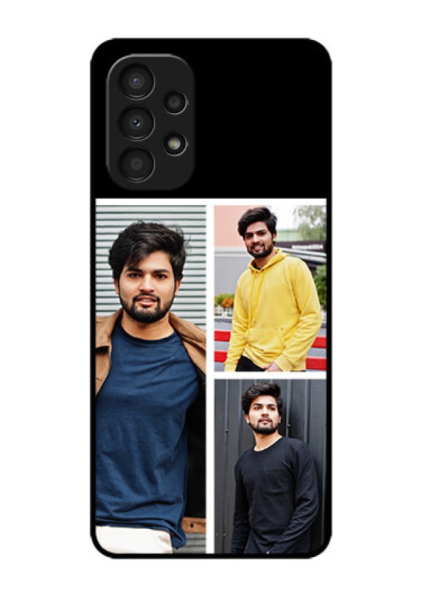 Galaxy A13 Photo Printing on Glass Case - Upload Multiple Picture Design
