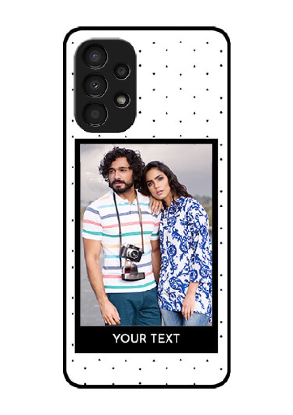 Galaxy A13 Photo Printing on Glass Case - Premium Design
