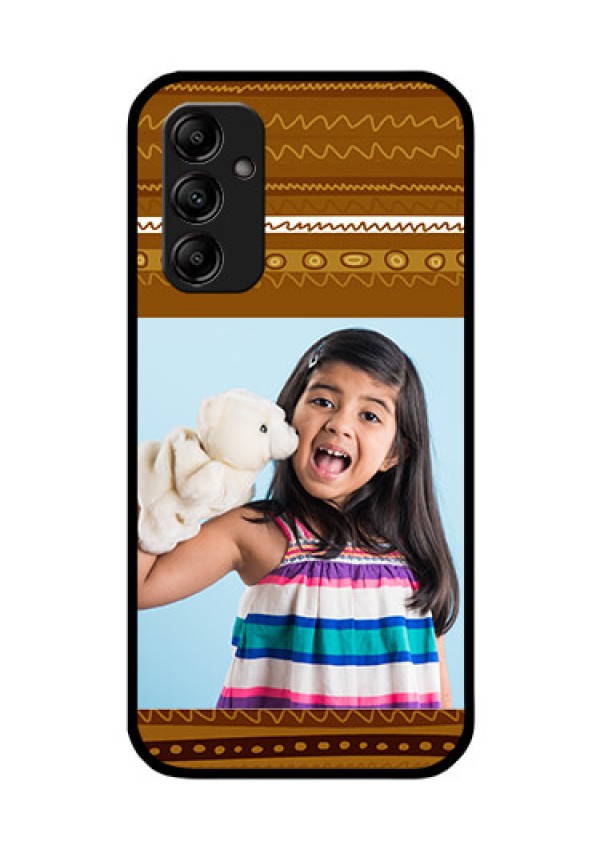 Galaxy A14 5G Custom Glass Phone Case - Friends Picture Upload Design