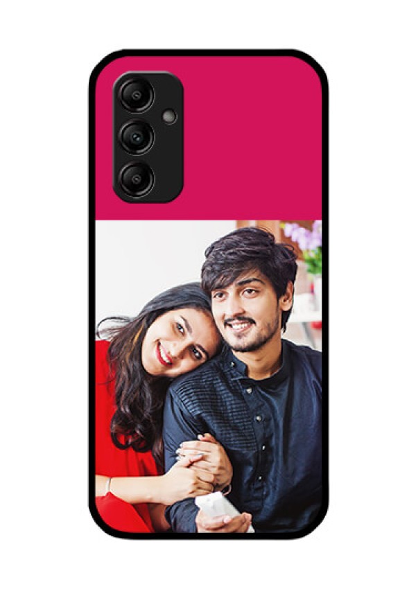 Galaxy A14 5G Custom Glass Mobile Case - Anniversary Cover Design