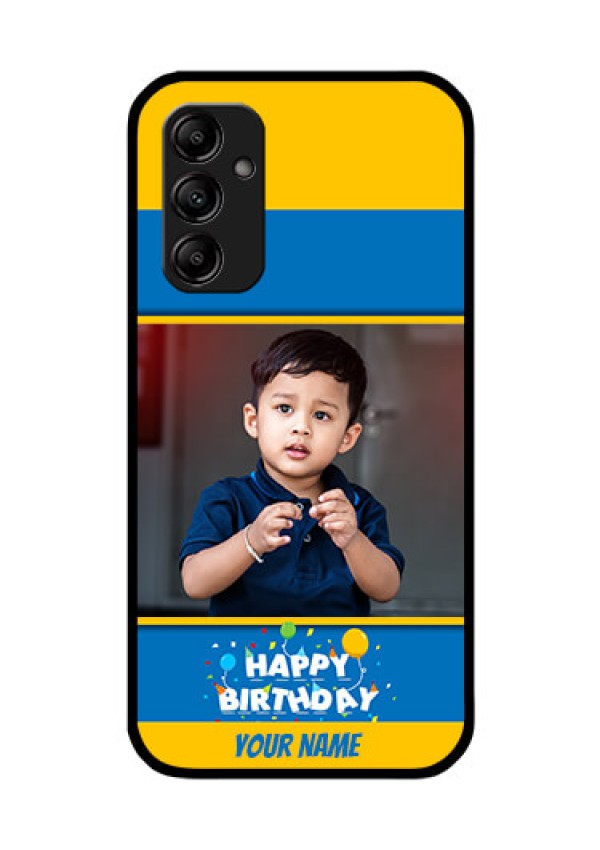 Galaxy A14 5G Custom Glass Mobile Case - Birthday Wishes Design