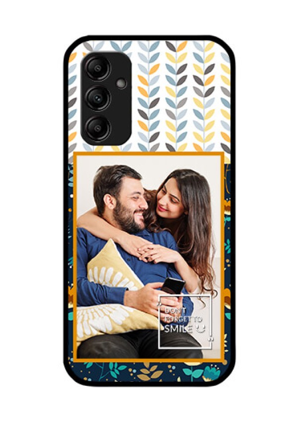 Galaxy A14 5G Custom Glass Mobile Case - Pattern Design