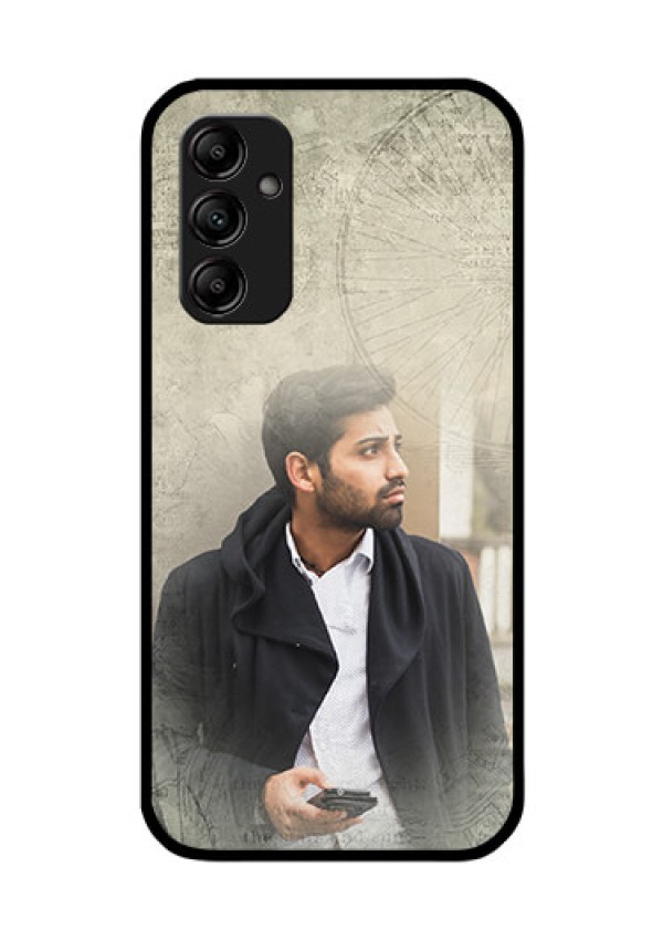 Galaxy A14 5G Custom Glass Phone Case - with vintage design