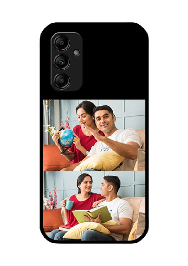 Galaxy A14 5G 2 Images on Glass Phone Cover