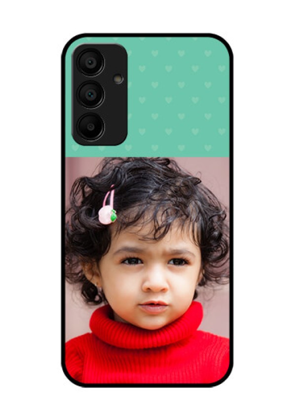 Samsung Galaxy A15 5G Custom Glass Phone Case - Lovers Picture Design
