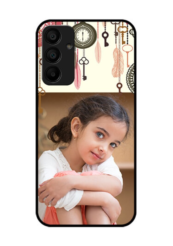 Samsung Galaxy A15 5G Custom Glass Phone Case - Boho Style Design