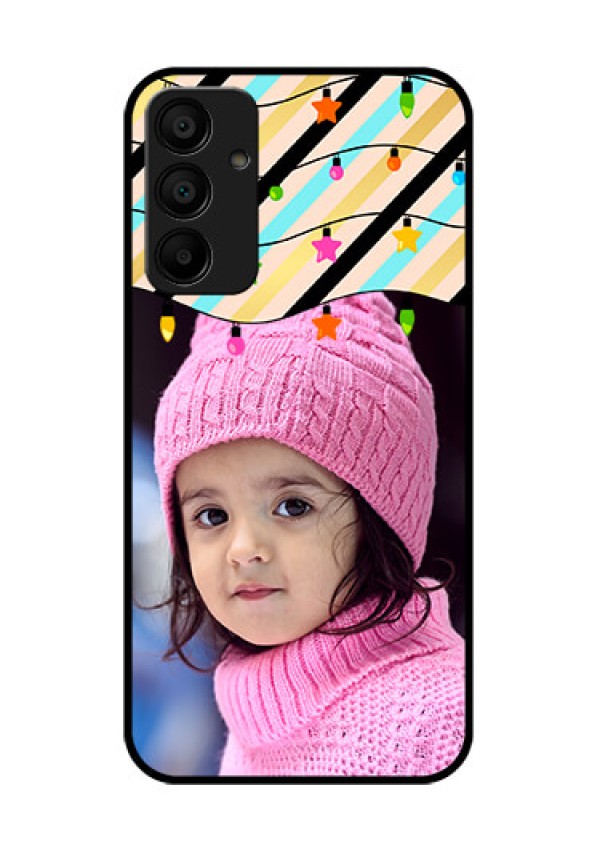 Samsung Galaxy A15 5G Custom Glass Phone Case - Lights Hanging Design