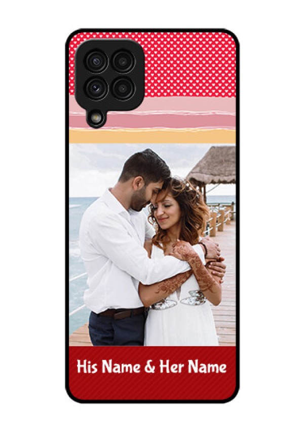Galaxy A22 4G Custom Glass Mobile Case  - Premium Case Design