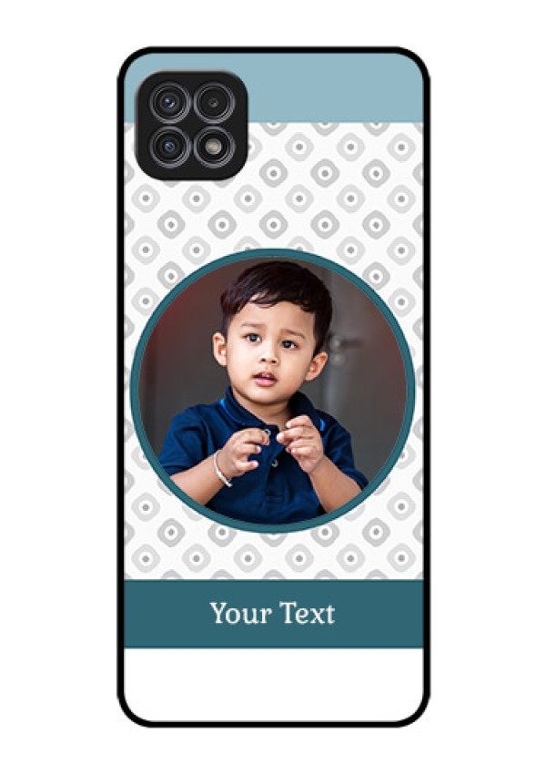 Galaxy A22 5G Personalized Glass Phone Case - Premium Cover Design