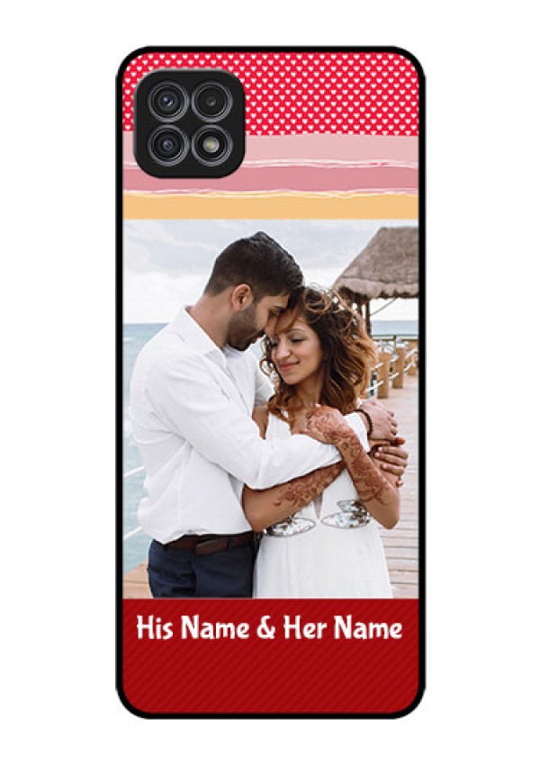 Galaxy A22 5G Custom Glass Mobile Case - Premium Case Design