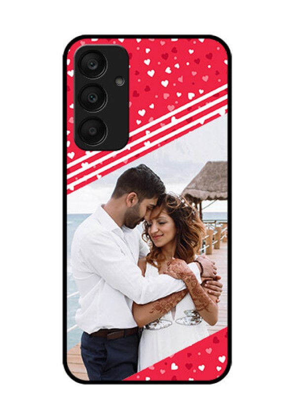 Samsung Galaxy A25 5G Custom Glass Phone Case - Valentines Gift Design