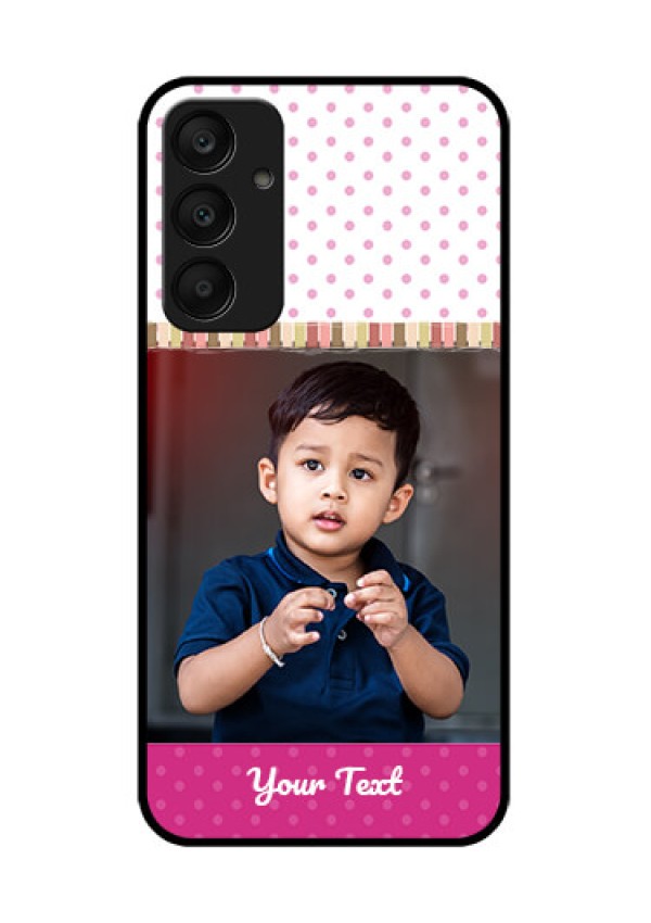 Samsung Galaxy A25 5G Custom Glass Phone Case - Cute Girls Cover Design