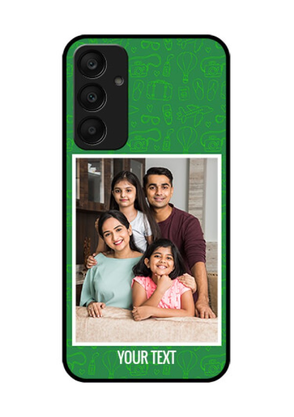 Samsung Galaxy A25 5G Custom Glass Phone Case - Picture Upload Design