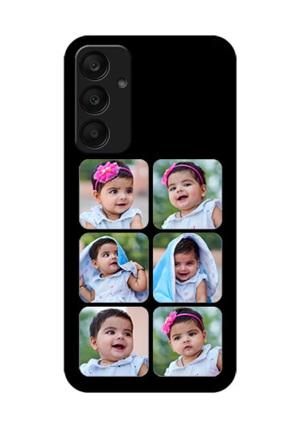 Samsung Galaxy A25 5G Custom Glass Phone Case - Multiple Pictures Design