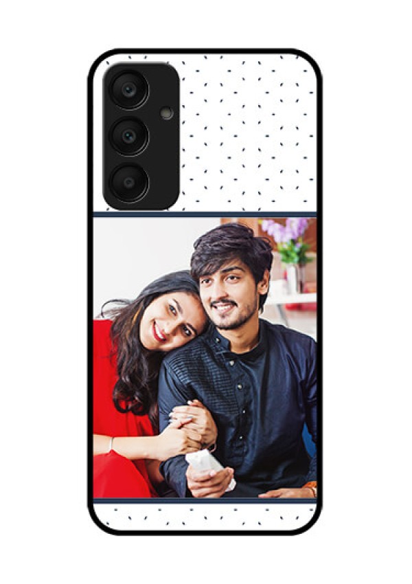 Samsung Galaxy A25 5G Custom Glass Phone Case - Premium Dot Design