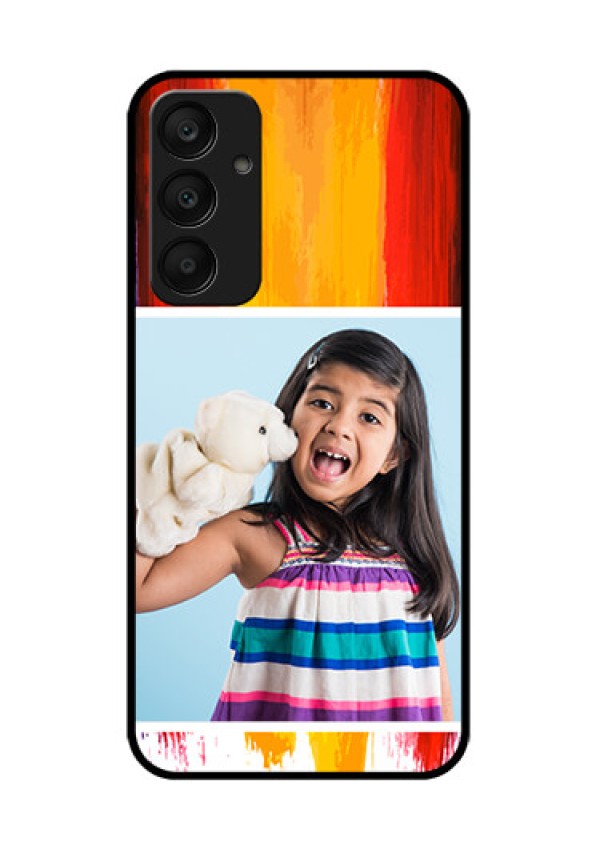 Samsung Galaxy A25 5G Custom Glass Phone Case - Multi Color Design