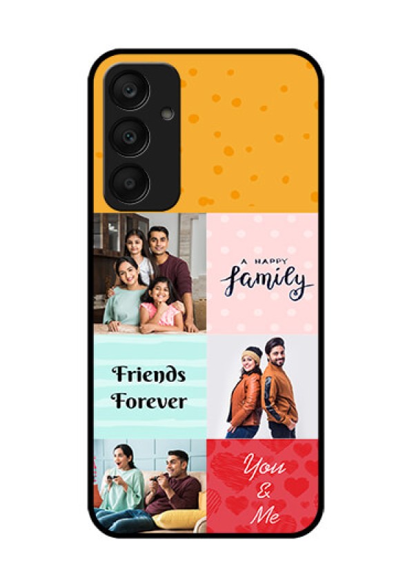 Samsung Galaxy A25 5G Custom Glass Phone Case - Images With Quotes Design