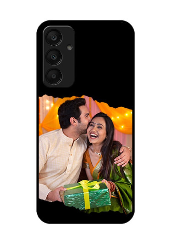 Samsung Galaxy A25 5G Custom Glass Phone Case - Tear - Off Design