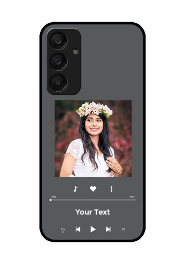 Samsung Galaxy A25 5G Custom Glass Phone Case - Play The Music Design