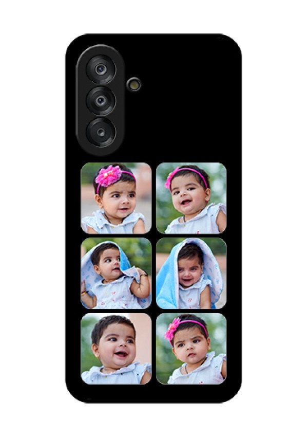 Galaxy A26 5G Custom Glass Phone Case - Multiple Pictures Design