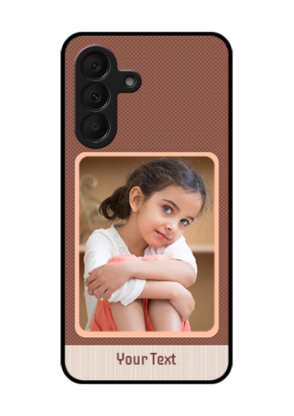 Samsung Galaxy A27 5G Custom Glass Phone Case - Simple Pic Upload Design