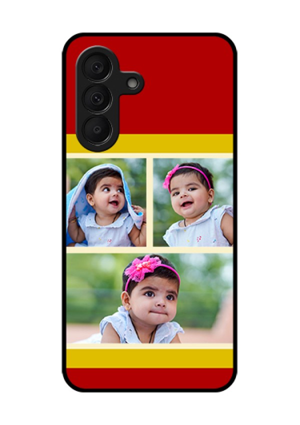 Samsung Galaxy A27 5G Custom Glass Phone Case - Multiple Pic Upload Design