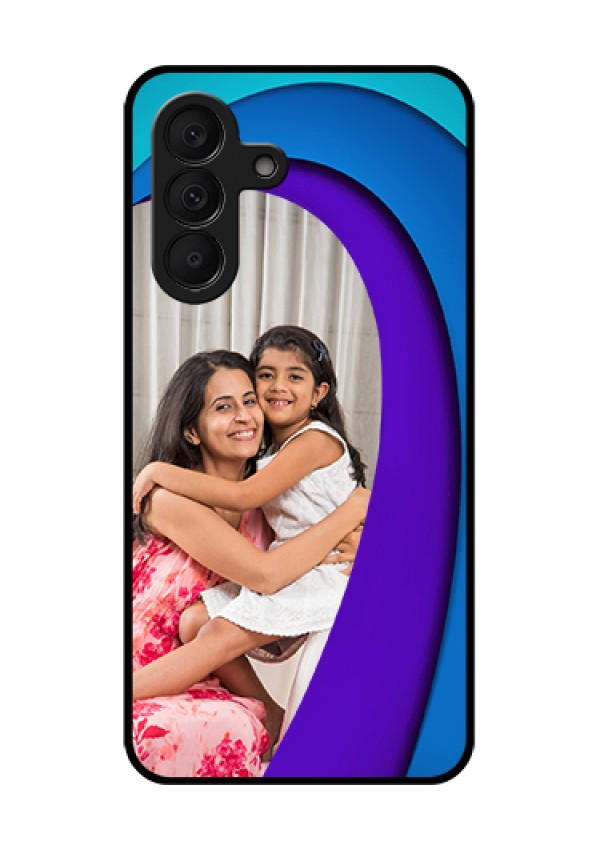 Samsung Galaxy A27 5G Custom Glass Phone Case - Simple Pattern Design