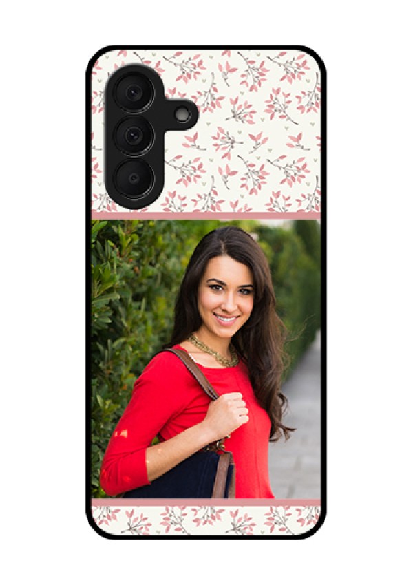 Samsung Galaxy A27 5G Custom Glass Phone Case - Stunning Floral Design