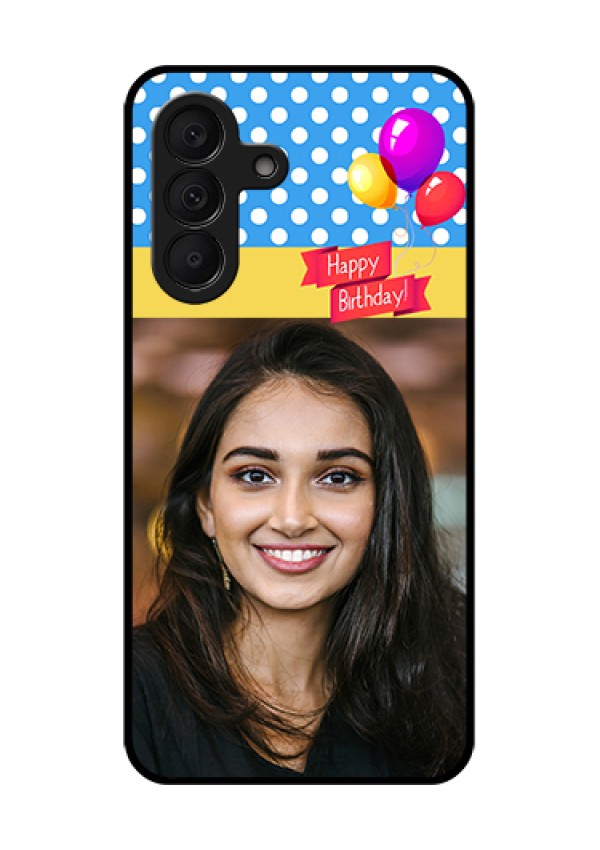 Samsung Galaxy A27 5G Custom Glass Phone Case - Happy Birthday Design