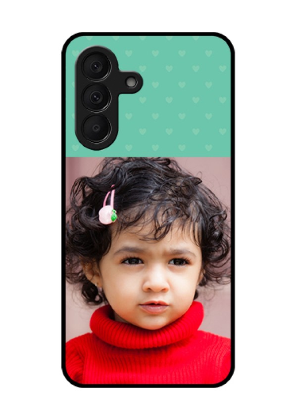 Samsung Galaxy A27 5G Custom Glass Phone Case - Lovers Picture Design