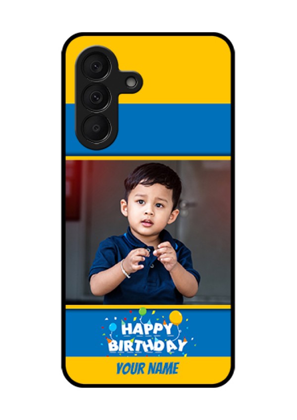 Samsung Galaxy A27 5G Custom Glass Phone Case - Birthday Wishes Design