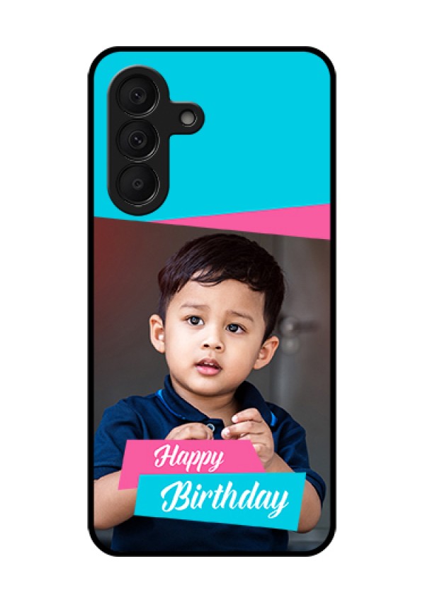Samsung Galaxy A27 5G Custom Glass Phone Case - Image Holder With 2 Color Design
