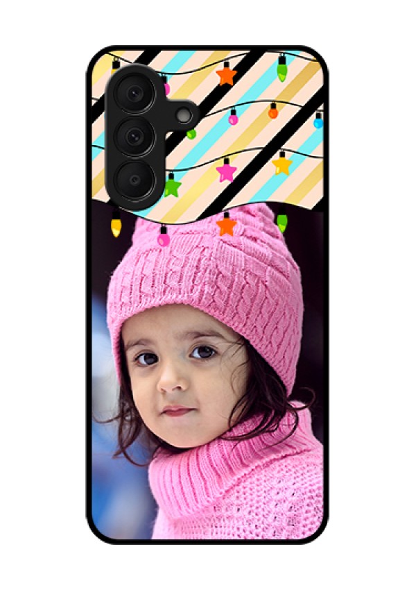 Samsung Galaxy A27 5G Custom Glass Phone Case - Lights Hanging Design
