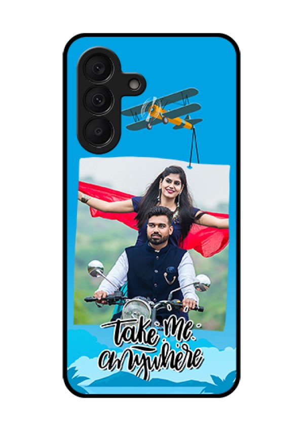 Samsung Galaxy A27 5G Custom Glass Phone Case - Traveller Design