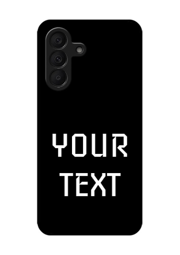 Samsung Galaxy A27 5G Custom Glass Phone Case - Your Name Design