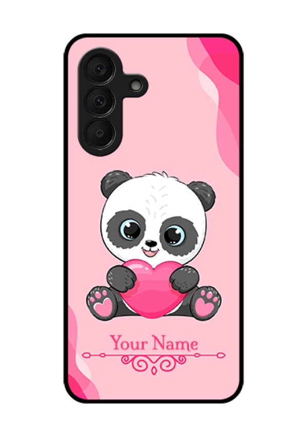 Samsung Galaxy A27 5G Custom Glass Phone Case - Cute Panda Design