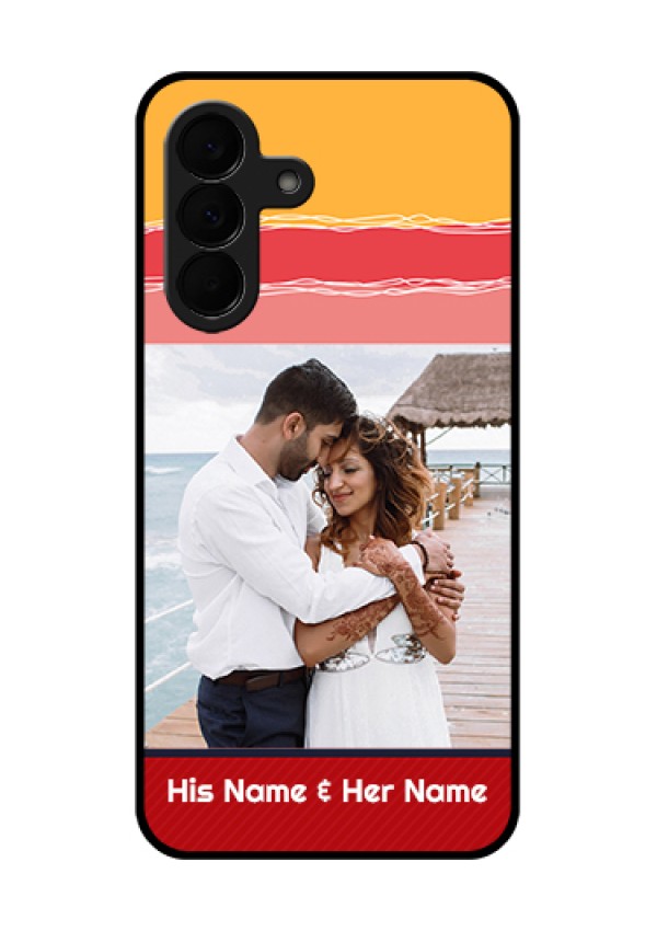 Samsung Galaxy A37 5G Custom Glass Phone Case - Colorful Case Design