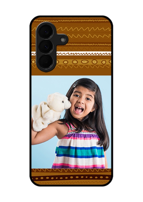 Samsung Galaxy A37 5G Custom Glass Phone Case - Friends Picture Upload Design