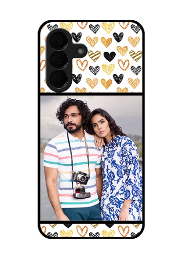 Samsung Galaxy A37 5G Custom Glass Phone Case - Love Symbol Design