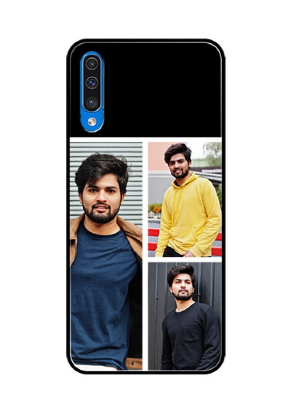 Samsung Galaxy A50 Photo Printing on Glass Case  - Upload Multiple Picture Design