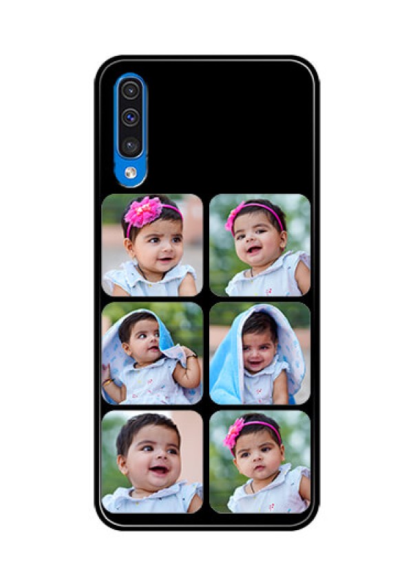 Samsung Galaxy A50 Photo Printing on Glass Case  - Multiple Pictures Design