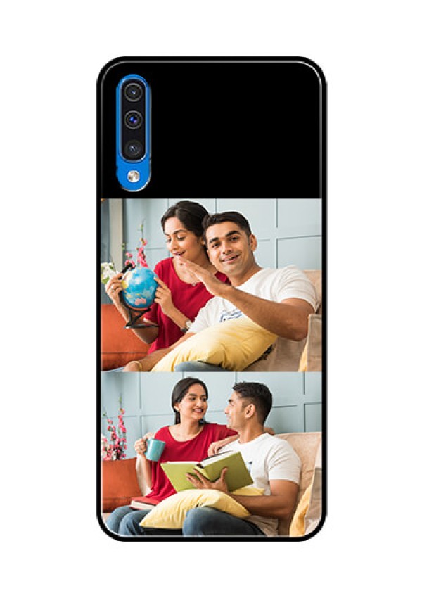 Galaxy A50 2 Images on Glass Phone Cover